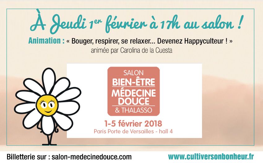 Happyculture Salon Medecine Douce 2018