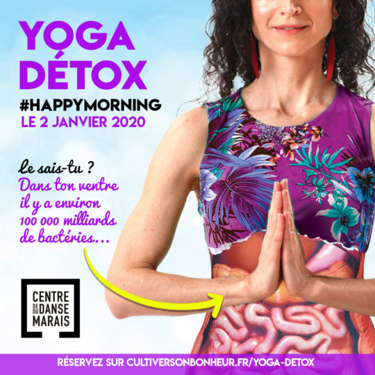 Cultiver Son Bonheur Yoga Carolina de la Cuesta Paris Bonne Annee 2020